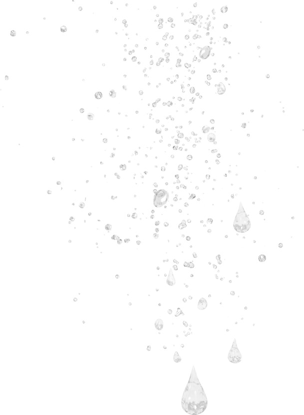 高清水滴PNG透明素材，漂浮元素设计图免费下载