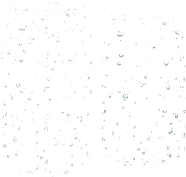 高清PNG透明雨水飘落漂浮元素设计素材下载