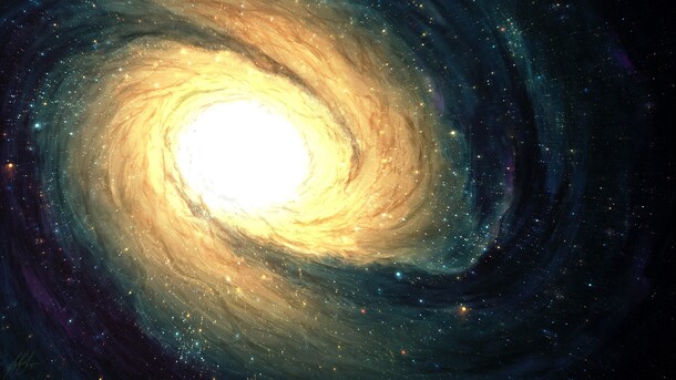 浩瀚宇宙星辰银河高清PNG透明背景抽象梦幻设计素材下载
