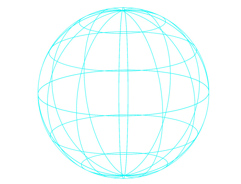 3D科技线条地球PNG透明图片素材下载，漂浮元素及其他设计资源