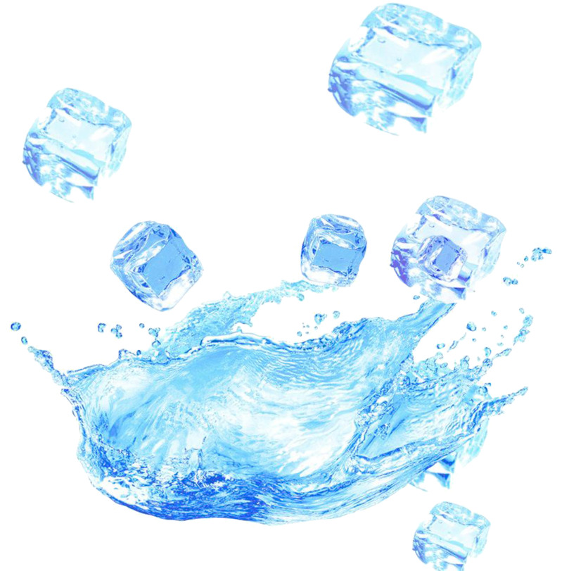 水冰高清PNG透明漂浮元素及设计素材下载
