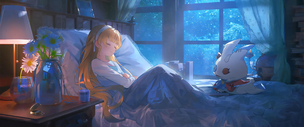 鸣潮菲比3440x1440带鱼屏高清壁纸下载