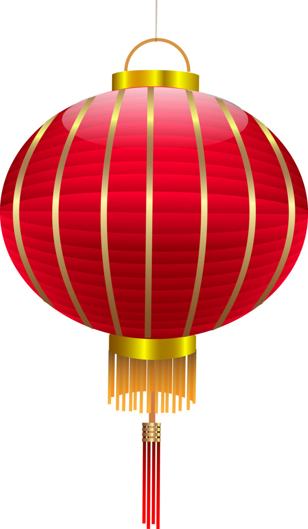 新年灯笼矢量PNG高清透明图，元旦春节元宵节日素材下载
