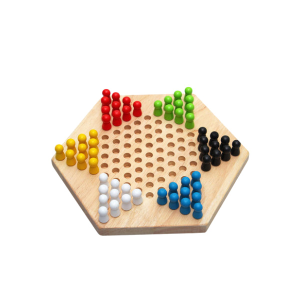 比优木质跳棋高清PNG免扣元素图片素材下载