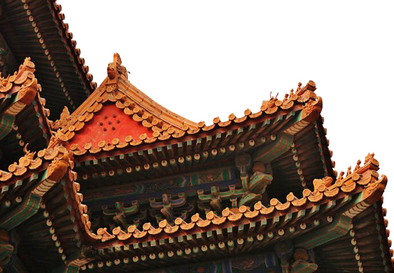 故宫角楼古典建筑元素高清PNG透明背景图片素材下载