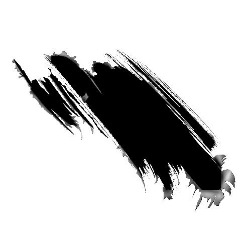 高清撕裂PNG透明装饰元素，墨迹笔触设计素材下载