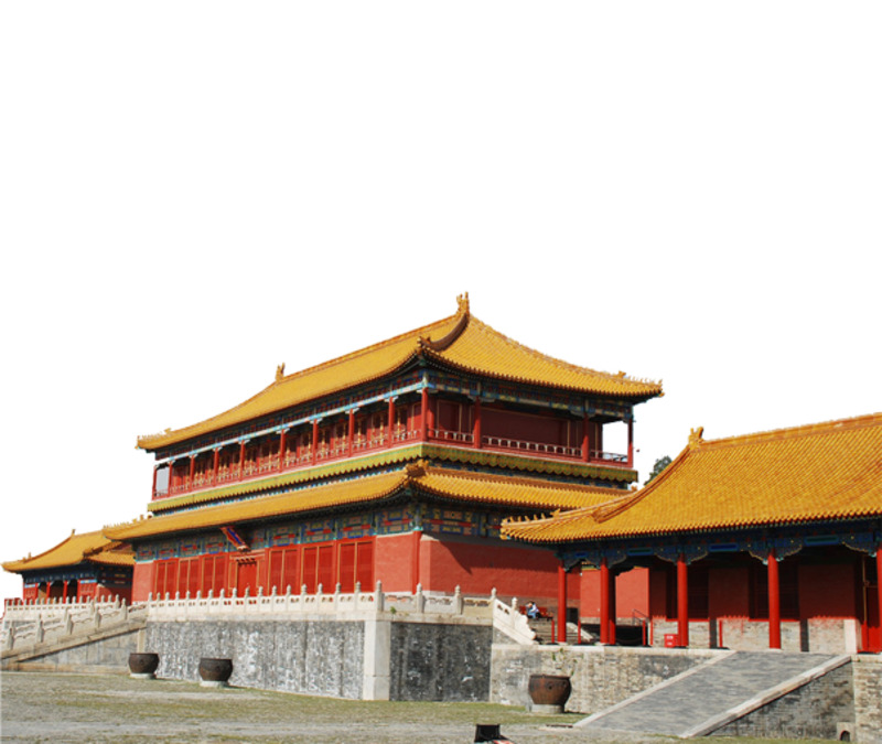 北京故宫高清PNG透明背景风景摄影素材下载