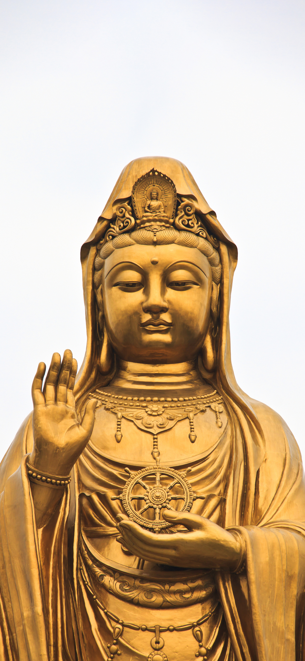 观音菩萨神像4K超清手机壁纸 1773x3840 高清下载
