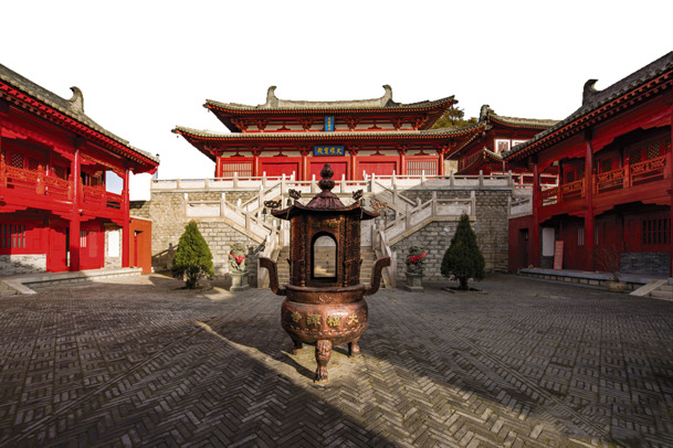 大福源寺高清PNG透明背景风景图片素材下载