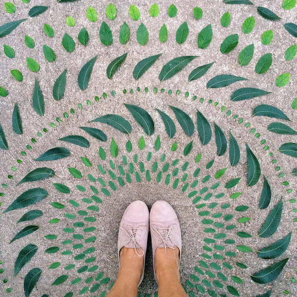 高清PNG透明背景绿色树叶与白色帆布鞋设计素材下载