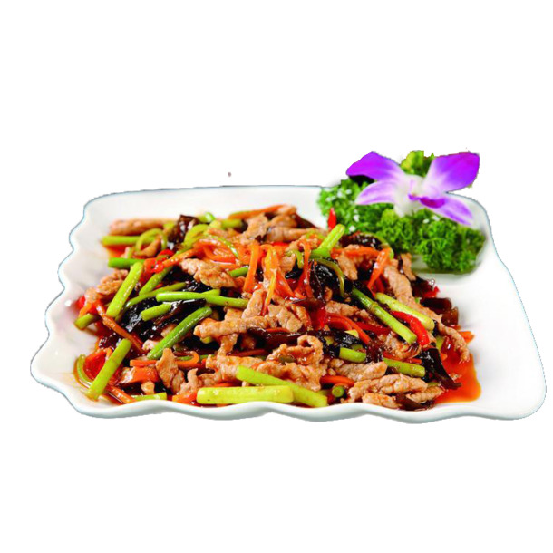 鱼香肉丝高清PNG透明图片素材，装饰元素与图案下载