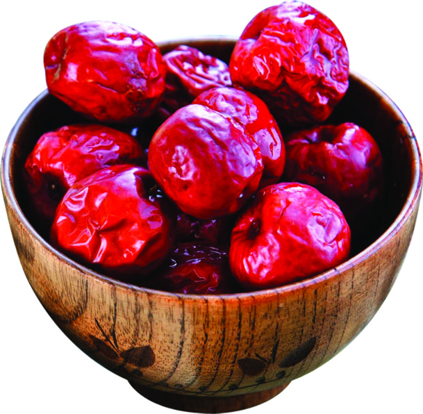 红枣美食营养食材PNG透明图，端午节日元素设计素材下载