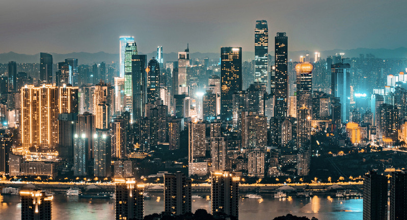 重庆夜景高清PNG透明背景美图素材下载