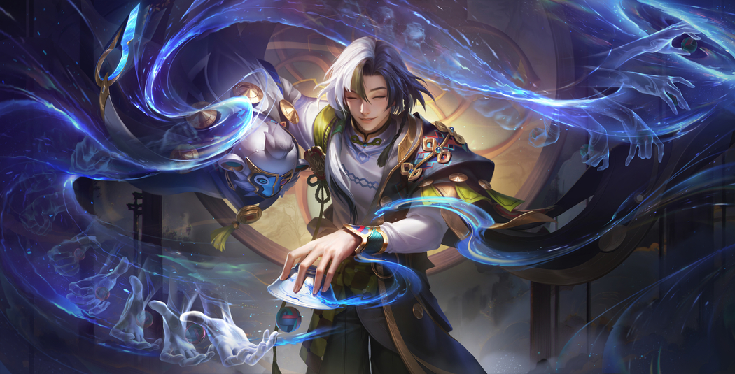 王者荣耀，空空儿笑面诡手4K超清壁纸无水印下载，分辨率4242x2160