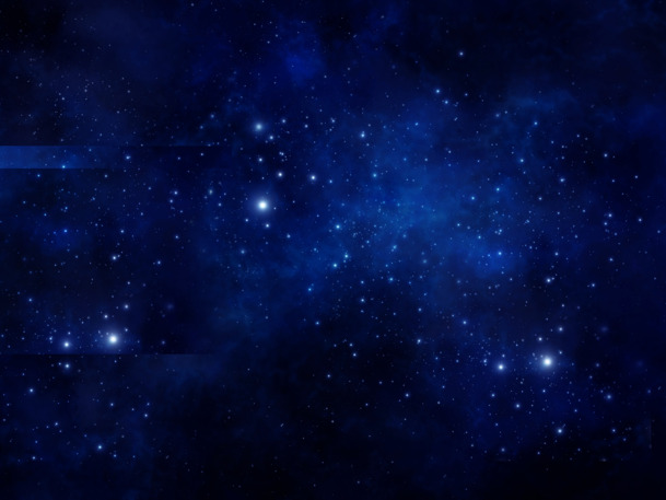 高清蓝色星空背景PNG透明图片，情人节节日元素设计素材下载