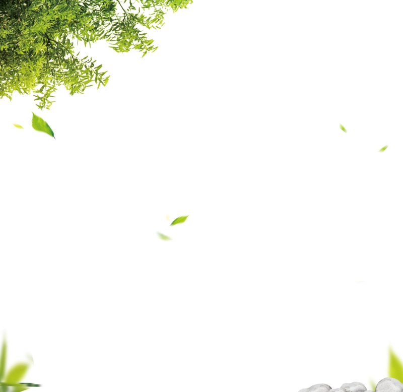 高清PNG透明树叶飘落背景图片素材下载