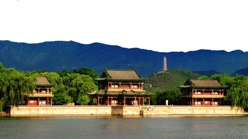 颐和园旅游景点高清PNG透明背景风景图片素材下载