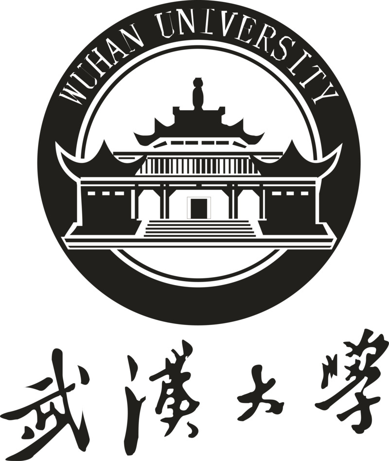 武汉大学高清PNG Logo透明免抠字体设计素材下载