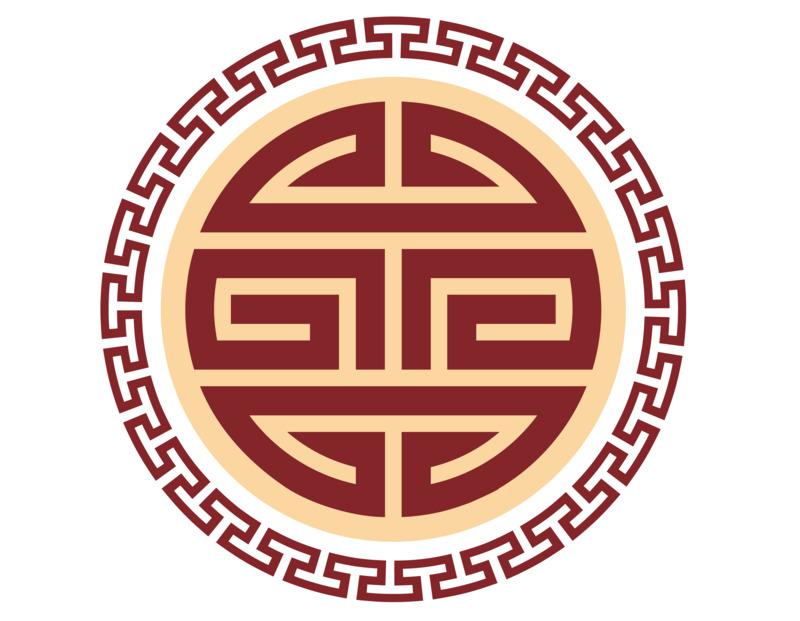 中国风中式圆形雕花PNG透明图片素材下载