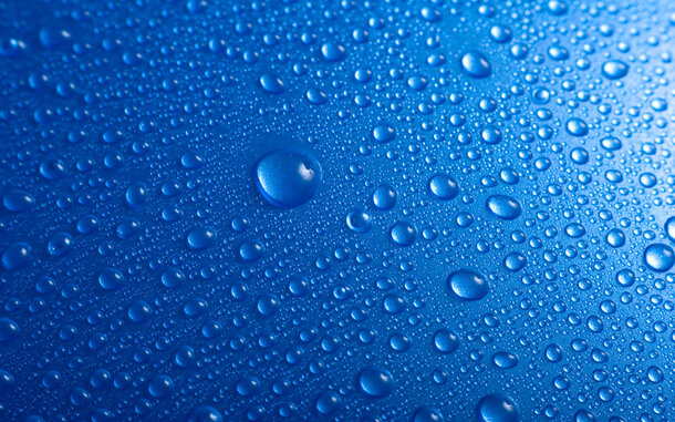 水滴蓝色抽象梦幻PNG透明高清背景素材下载