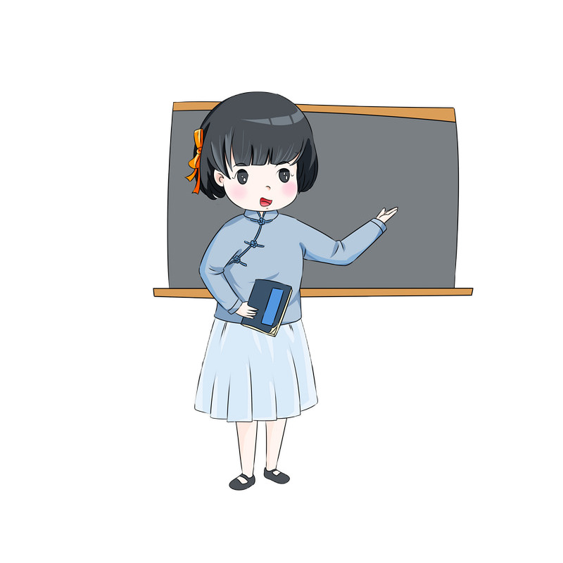 教师节快乐！免扣高清PNG老师上课透明图片及节日元素设计素材下载