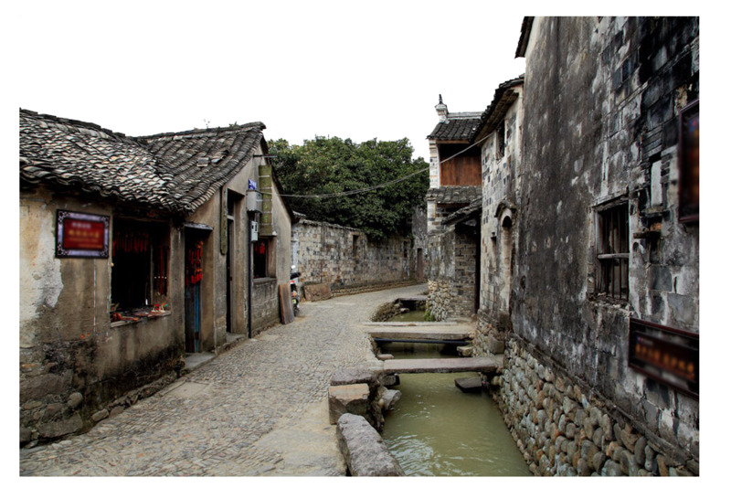 宁静小巷高清PNG透明背景风景图片素材下载