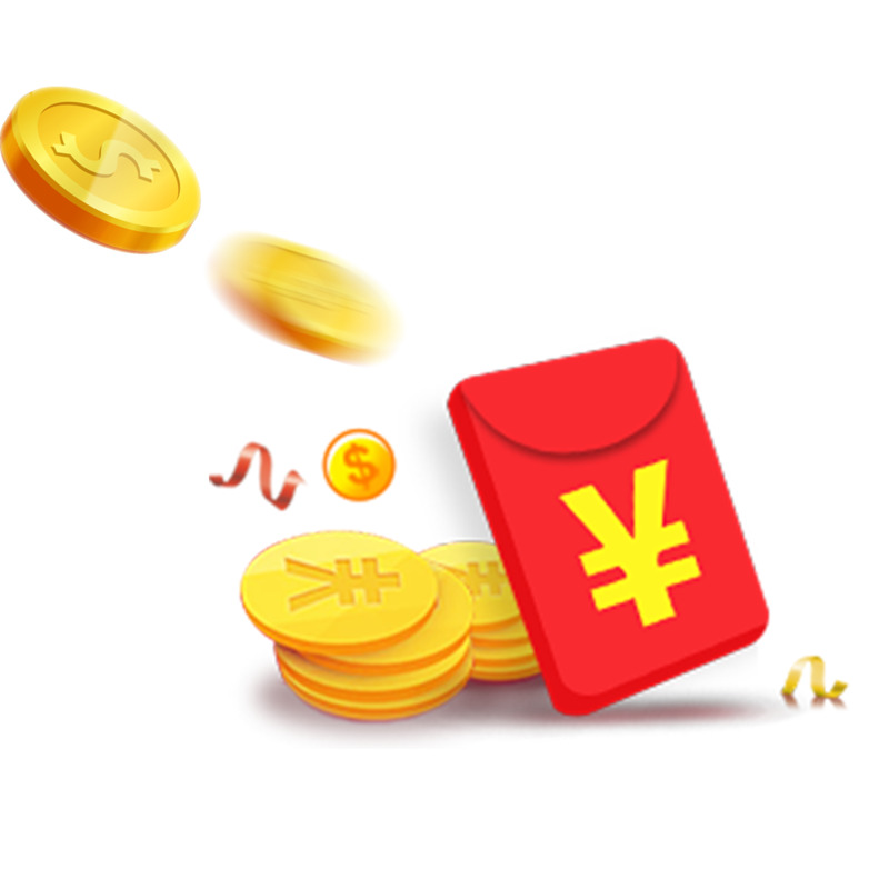 卡通促销红包高清PNG透明手绘元素设计素材下载
