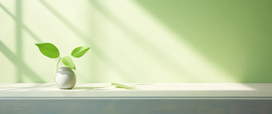 绿植窗台3440x1440高清带鱼屏壁纸下载