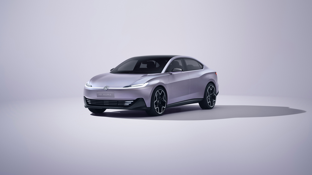 大众Volkswagen ID AURA 4K高清汽车壁纸下载（3840x2160分辨率）