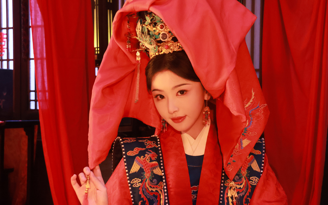 古风新娘孔雪儿4K超清壁纸3840x2400下载