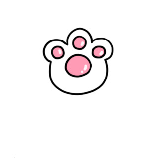 卡通猫爪子高清PNG透明手绘元素图片素材下载