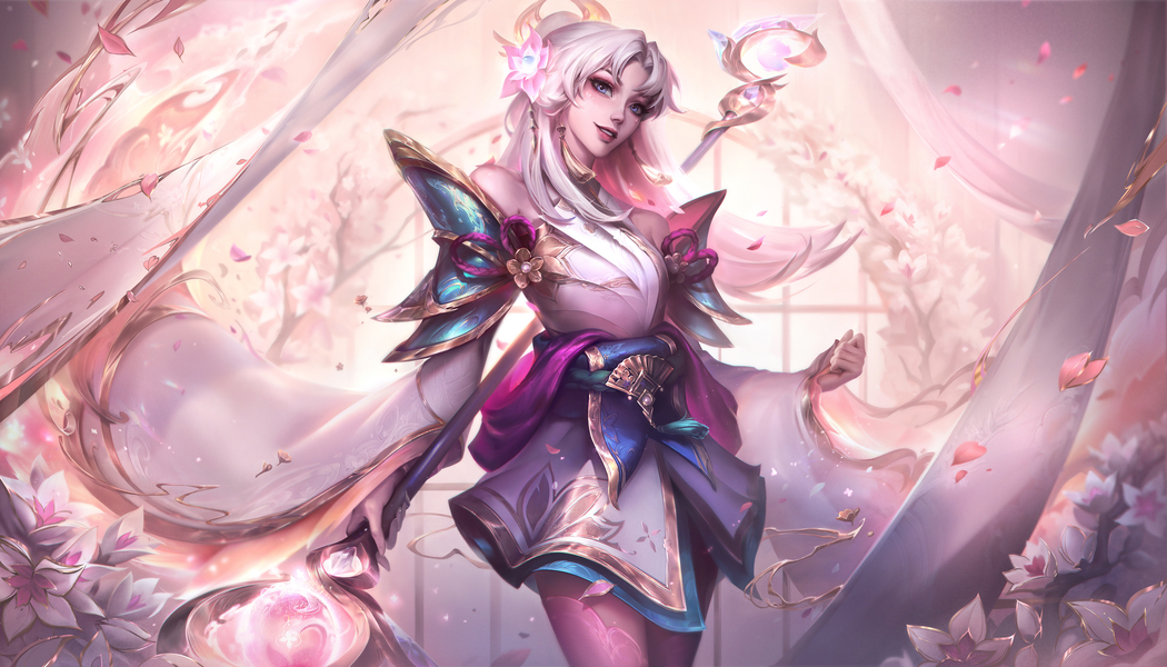 至臻灵魂莲华拉克丝LOL 4K高清壁纸及游戏图片下载（4203x2400）