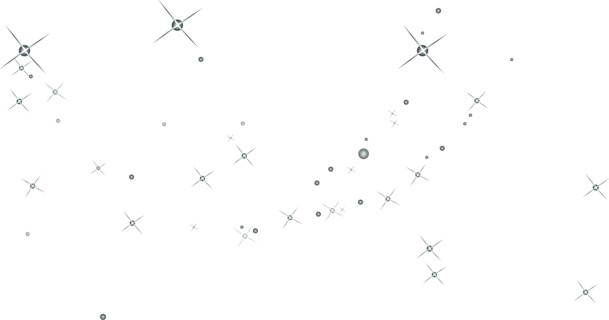 炫丽星光手绘PNG透明漂浮元素，创意高清图片素材下载