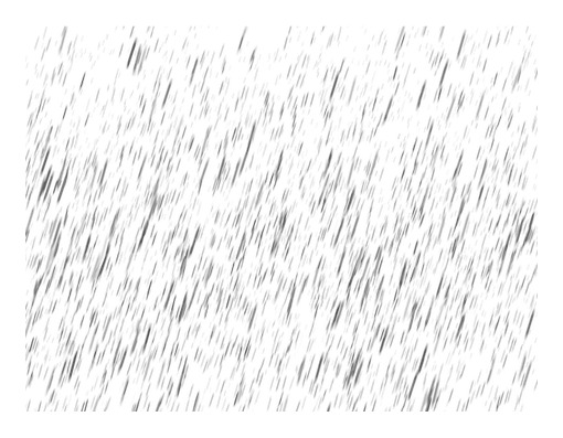 高清密集雨滴PNG透明素材，漂浮元素设计下载