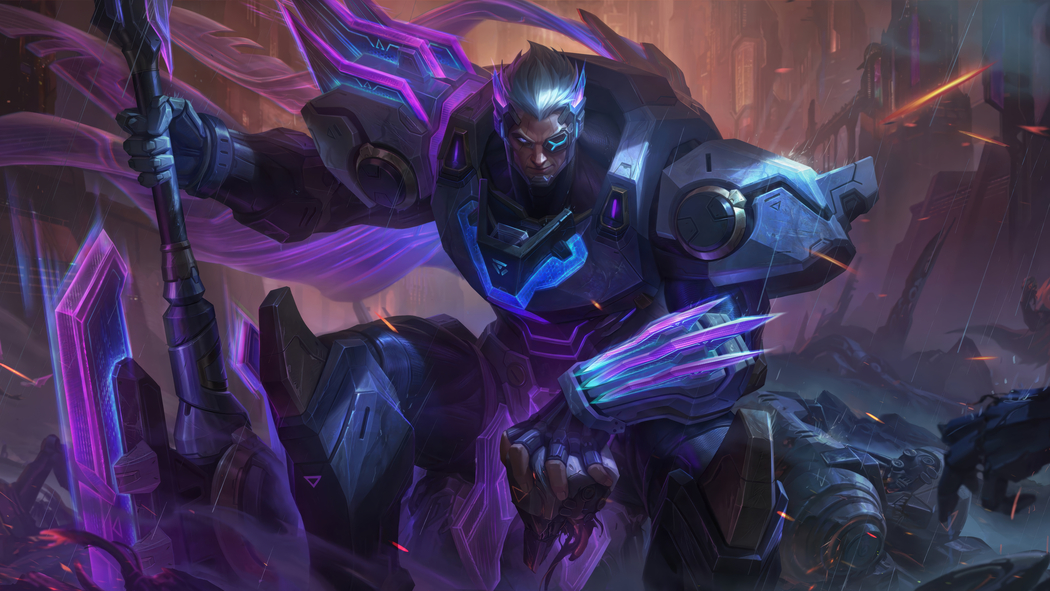 LOL英雄联盟 源计划德莱厄斯 8K超高清壁纸 7680x4320 下载