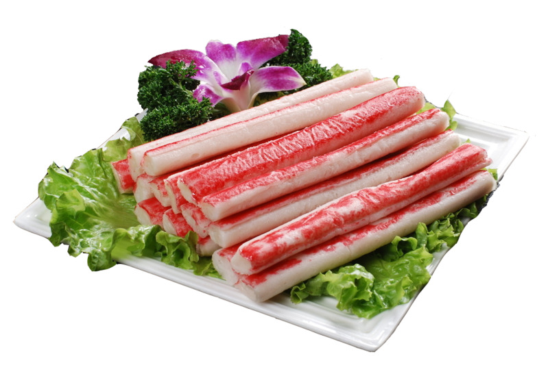 高清PNG透明火锅蟹肉棒图片素材，AI格式生活装饰元素下载