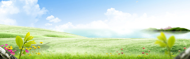 高清PNG透明轮播Banner背景元素图片设计素材下载