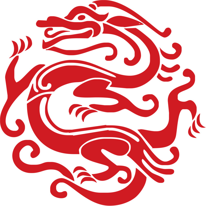 龙元素矢量图EPS&PNG高清透明设计素材下载