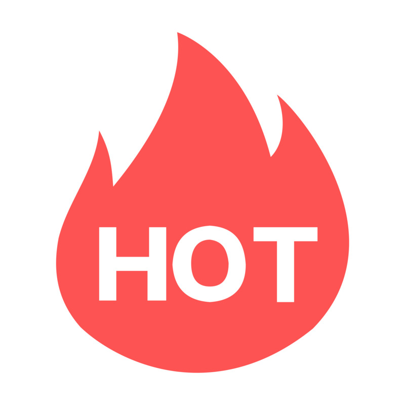 高温HOT功能图标高清PNG素材，免抠元素下载