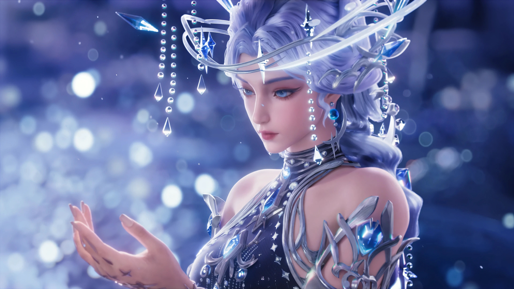 貂蝉时尚芭莎·馥梦繁花4K超高清游戏壁纸下载（3840x2160）