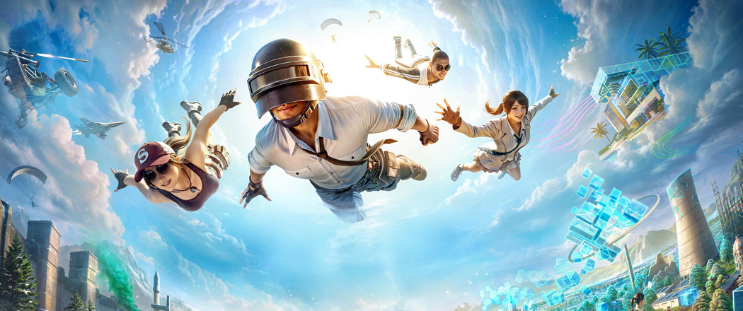 《绝地求生 Pubg》4K带鱼屏壁纸，3440x1440高清飞行场景下载