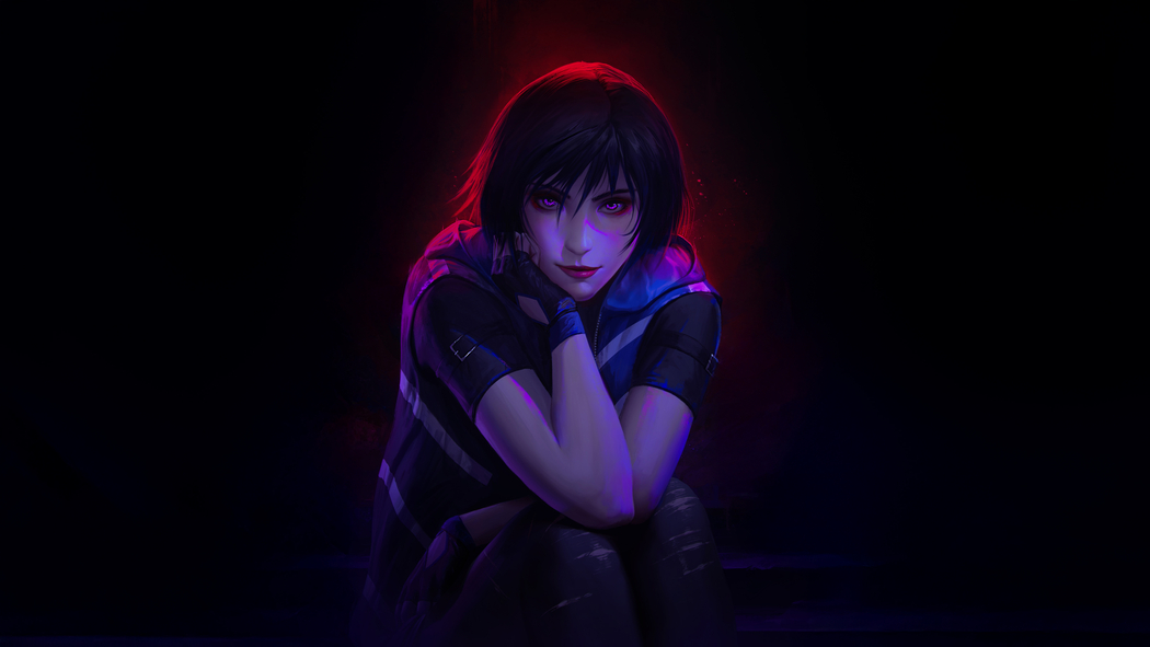 Reina Mishima: Purple Lightning 5K Game Character 4K HD Wallpapers, 5120x2880 Download