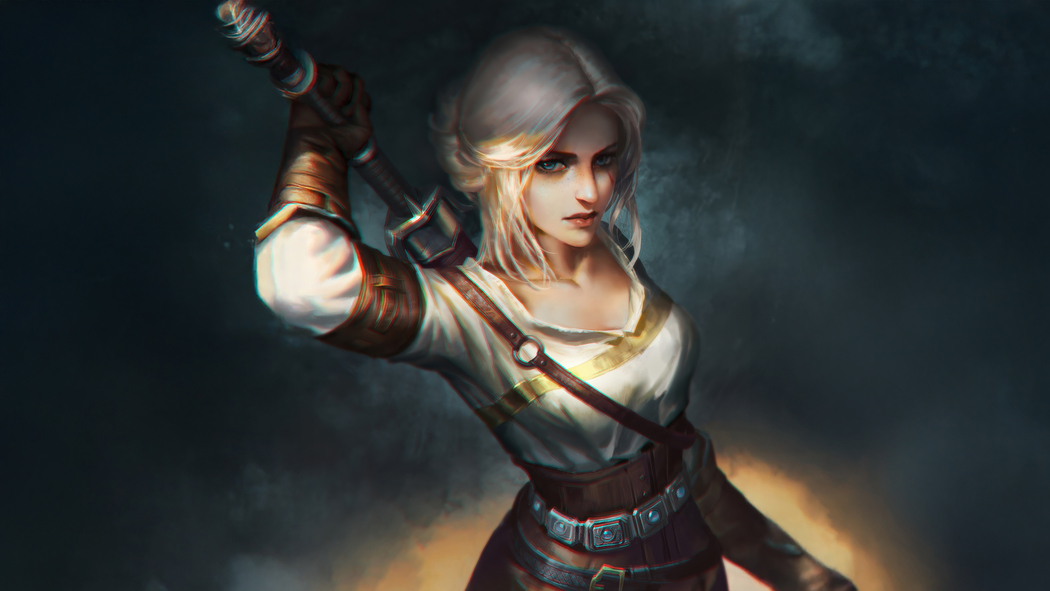 游戏美女希里（Ciri）5K超高清壁纸下载 5120x2880分辨率