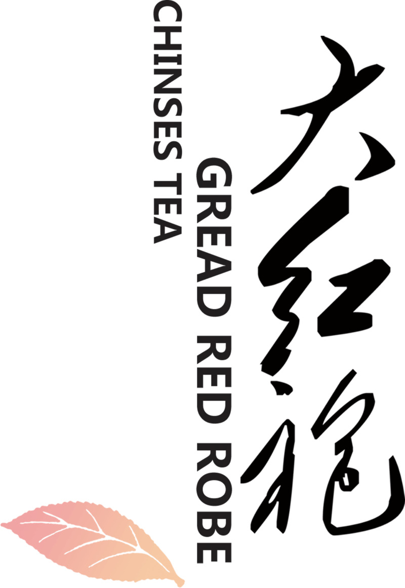 高清大红袍艺术字PNG素材，免扣装饰元素，墨迹笔触设计图下载