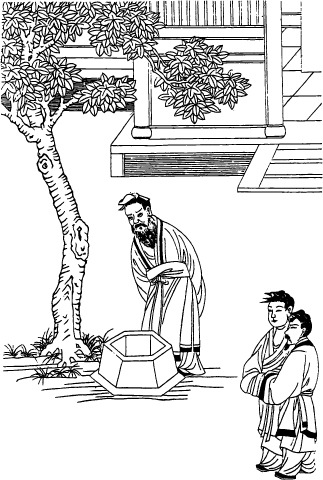 中国古人物线稿插画高清PNG素材，中国风AI格式设计元素下载