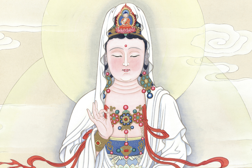 观音菩萨4K超清画像壁纸 3840x2560 高清下载
