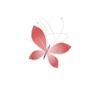 粉色蝴蝶高清PNG透明素材，漂浮花瓣设计元素下载