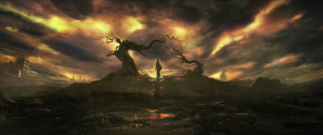 《灵笼第二季》结尾原画壁纸，3440x1440高清4K带鱼屏动漫图下载