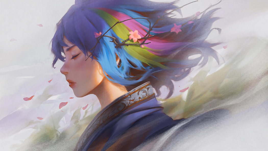 4K高清壁纸下载，无关风月，等你归来，动漫美图3840x2160