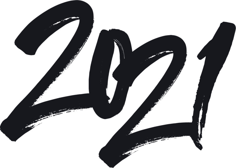 2021新年元旦PNG透明图片素材，春节元宵节日元素高清下载